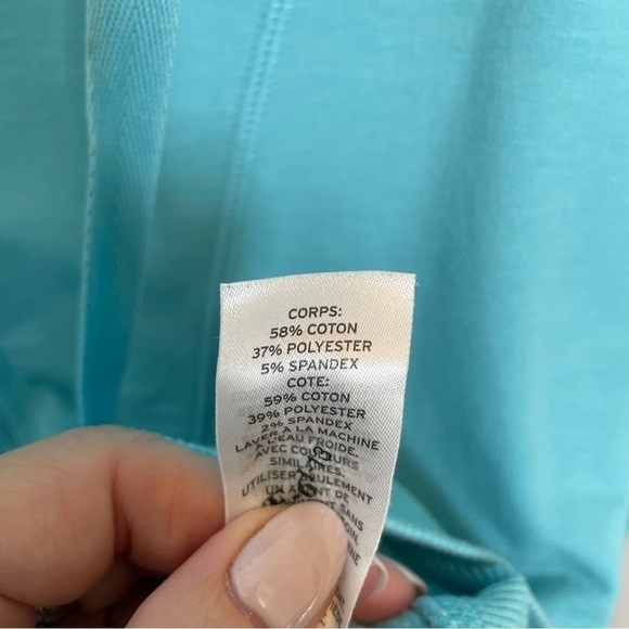 Z by Zella Aqua/Turquoise Full Zip Hoodie w/Two Side Pockets Tab Zip Cover Sz XS - Picture 13 of 13